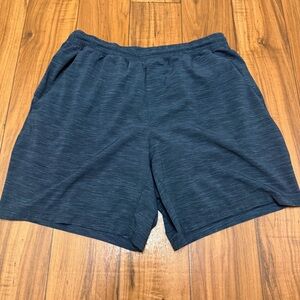 Lululemon Pace Breaker Shorts Lined 7” Inseam Blue Men’s Medium Active Gym